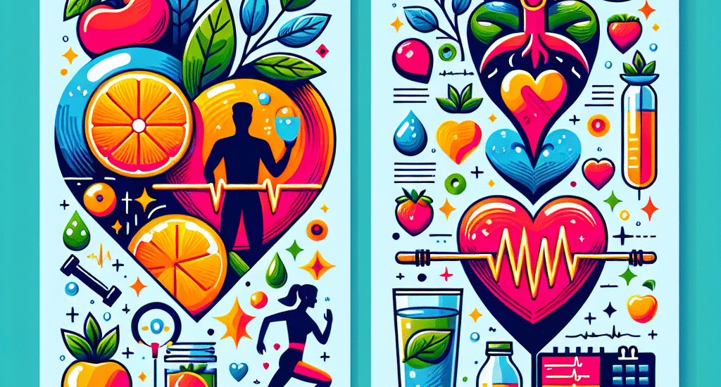 Poster Kreatif Gaya Hidup Sehat yang Bisa Digambar dengan Mudah